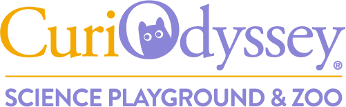 CuriOdyssey logo, text: CuriOdyssey Science Playground & Zoo